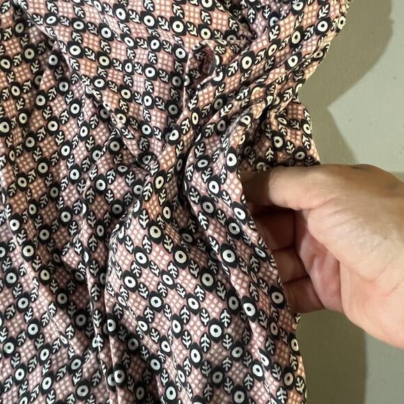 Boden Women's Patterned Surplice Cressida Jersey Dress with Pockets 6 Petite - Picture 4 of 9